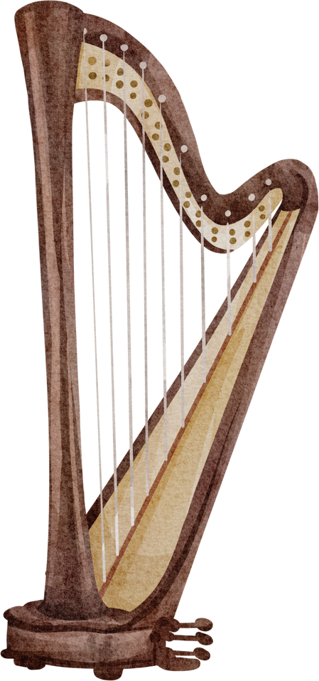 watercolor Harp